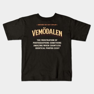 Emotions You Can't Explain Vemödalen Kids T-Shirt